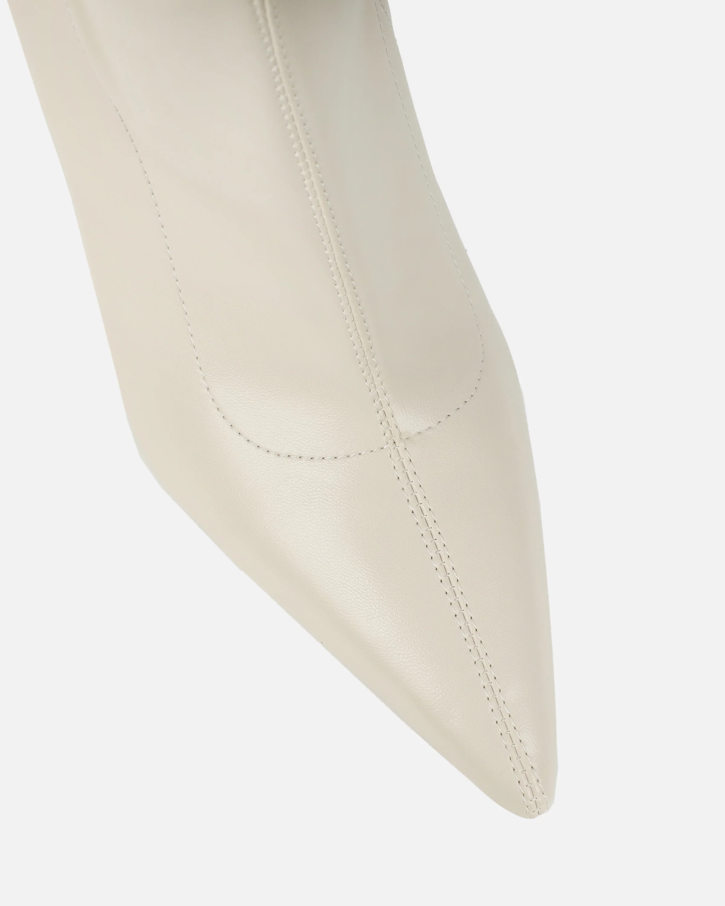 Brycen Stone Clear Sculptural Heel Boots - Image 4