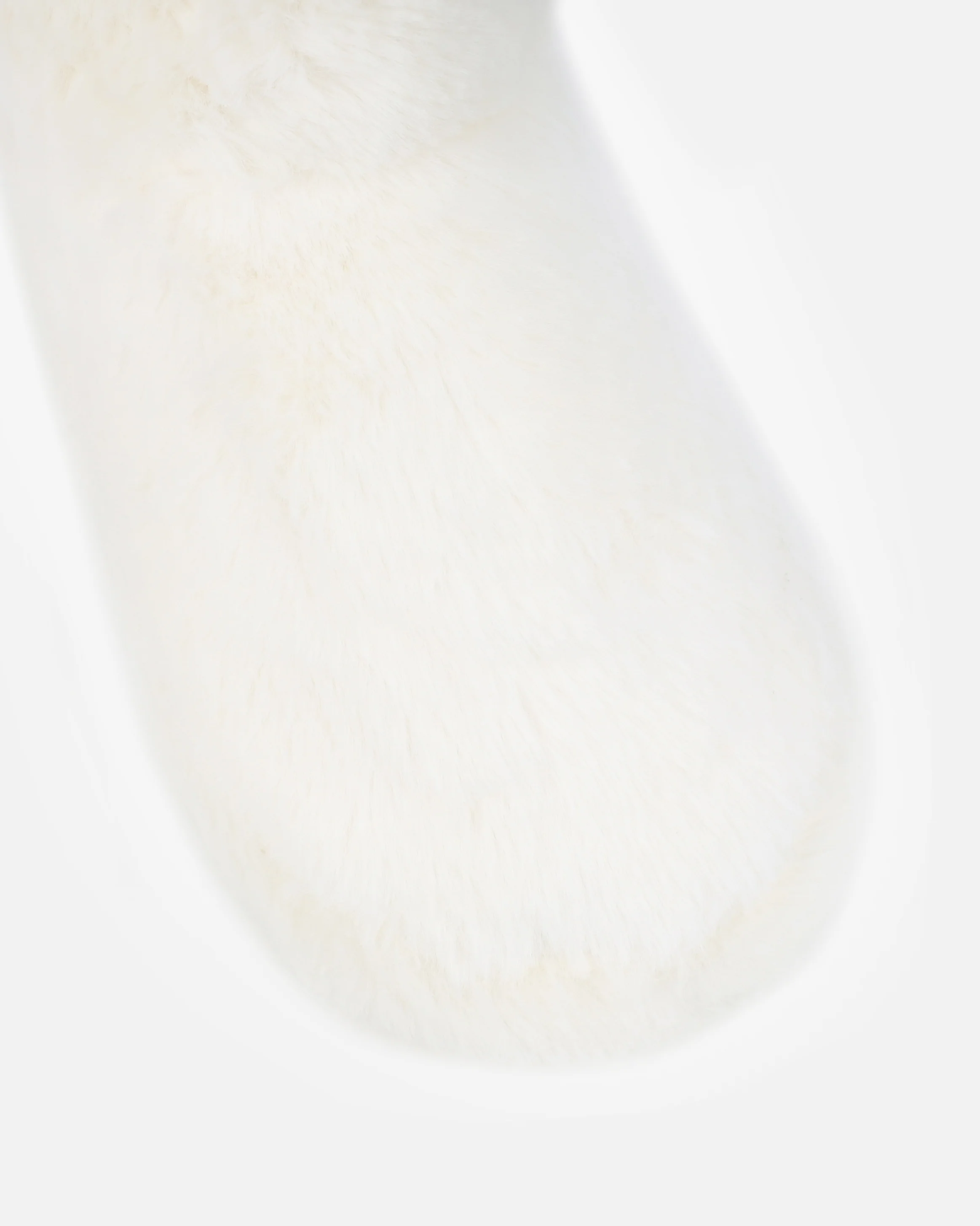 Comfy Cream Fluffy Slipper Boots - Image 4