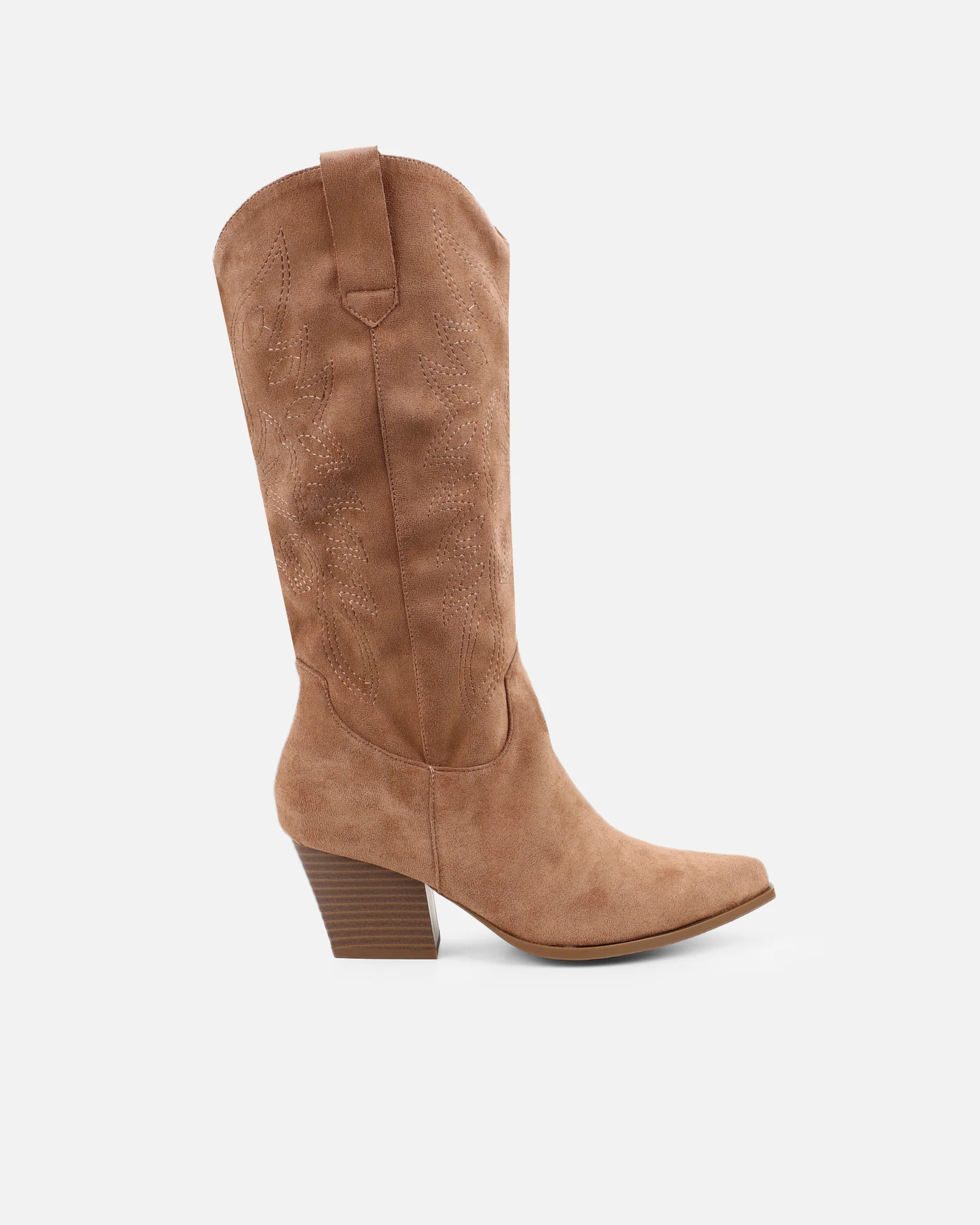 Carter Tan Western Cowboy Boots - Image 2