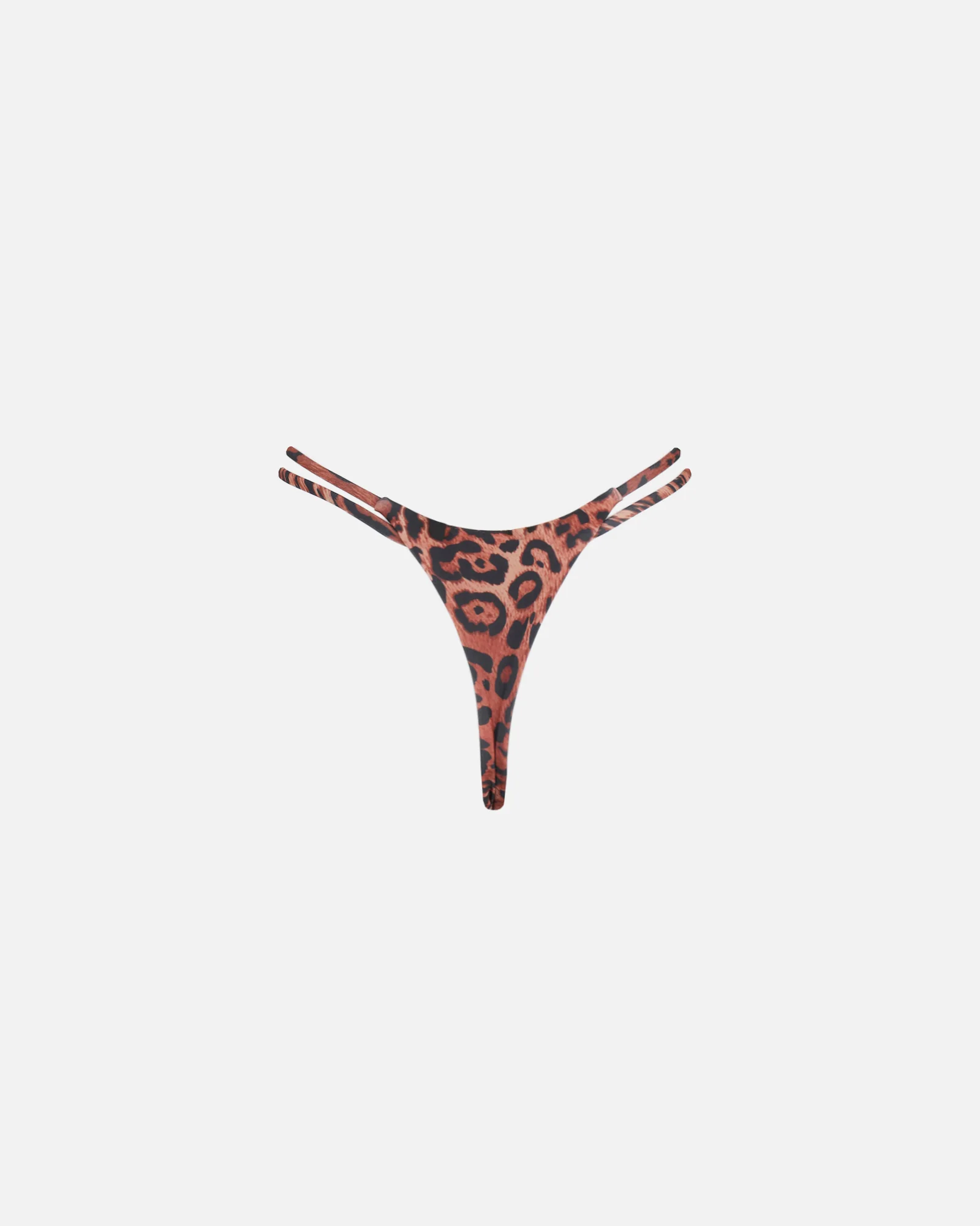 Fia Leopard Print Trim Bikini Bottoms - Image 6