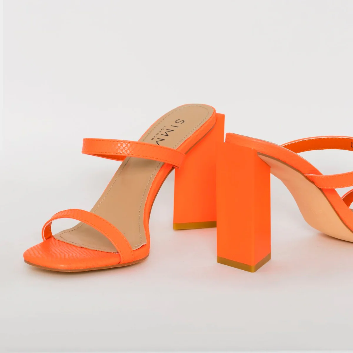 Ivan Coral Snake Print Block Heel Mules - Image 3