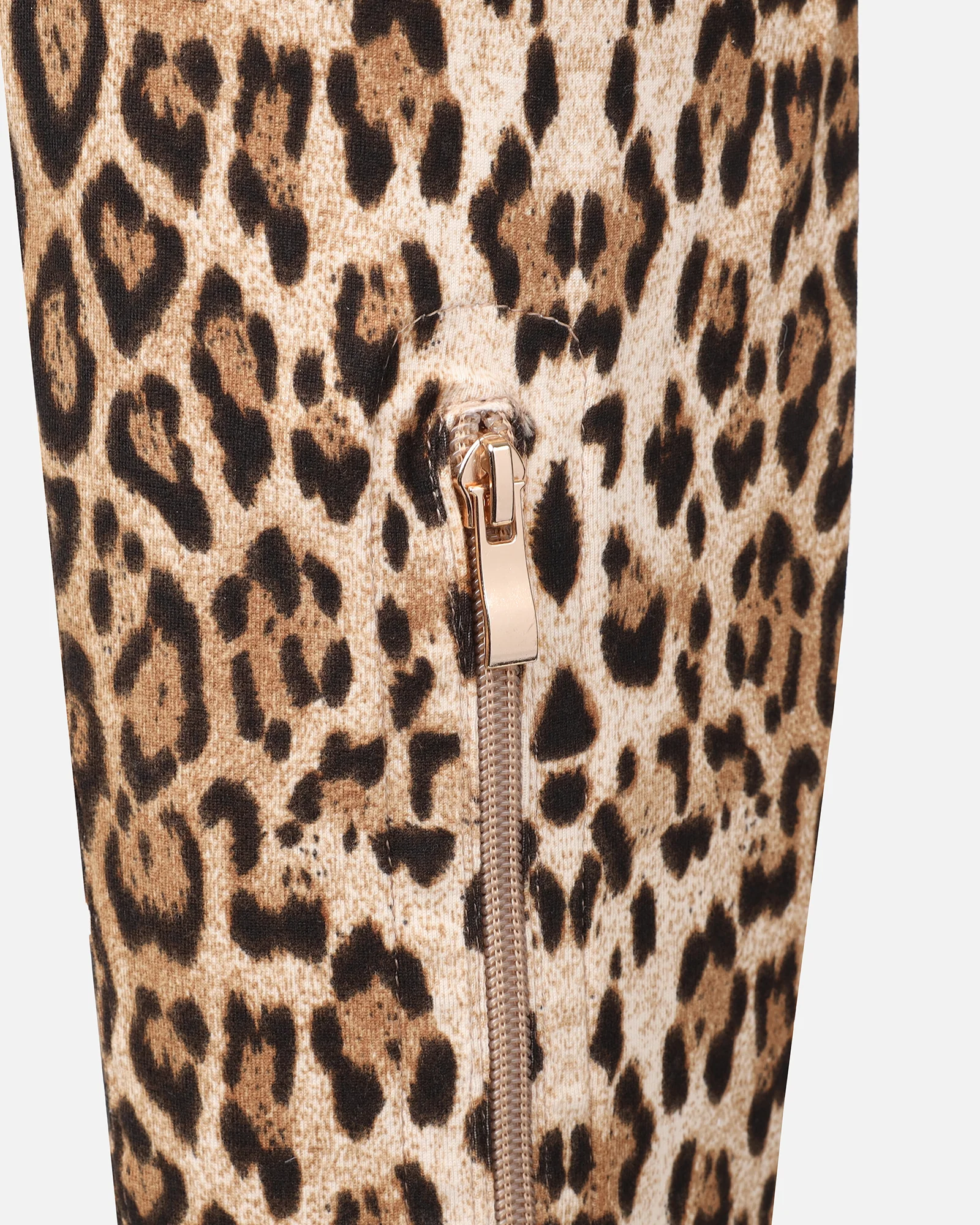 Lester leopard print stiletto over the knee boots - Image 3