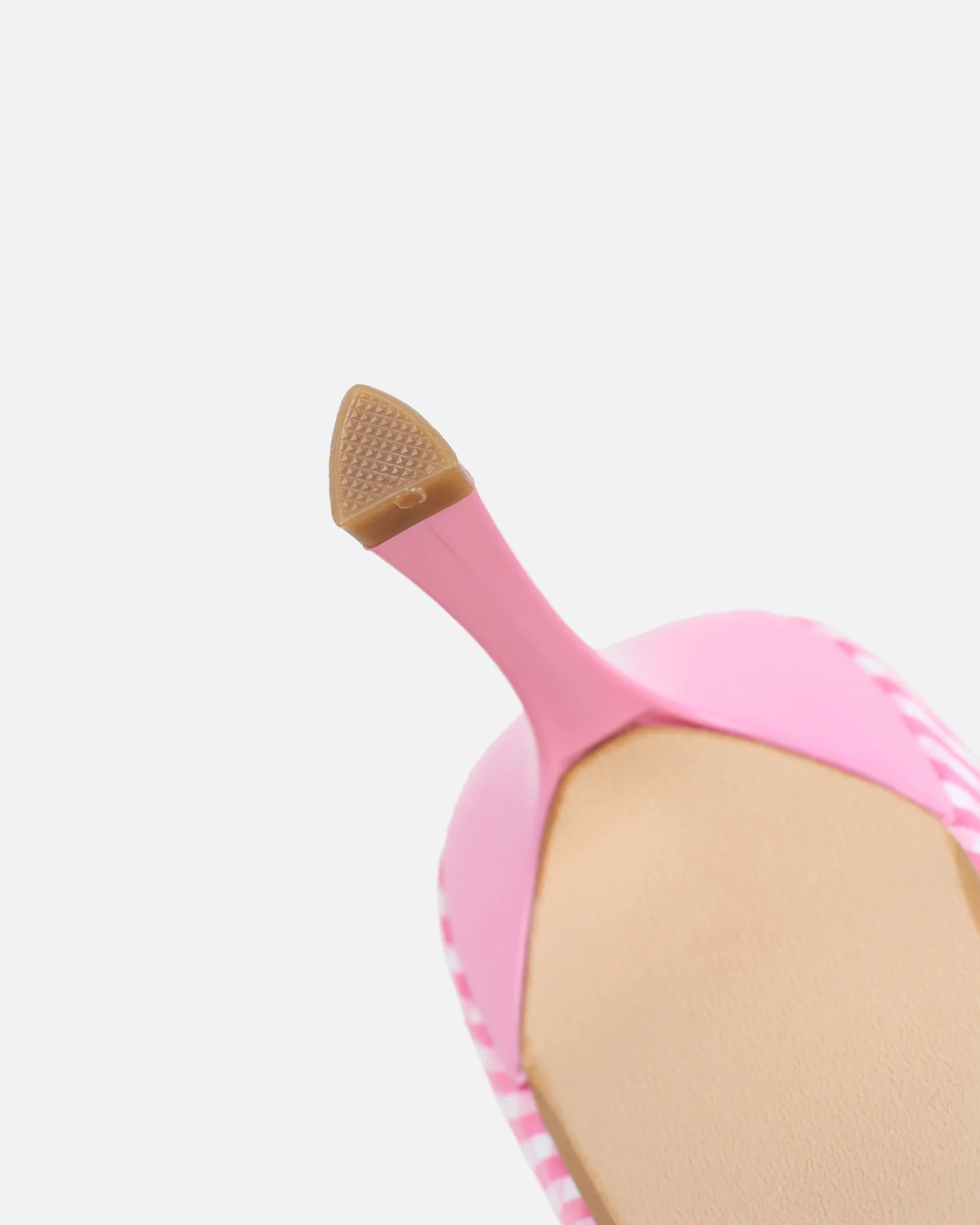 Lisa Pink Gingham Bow Mules - Image 3
