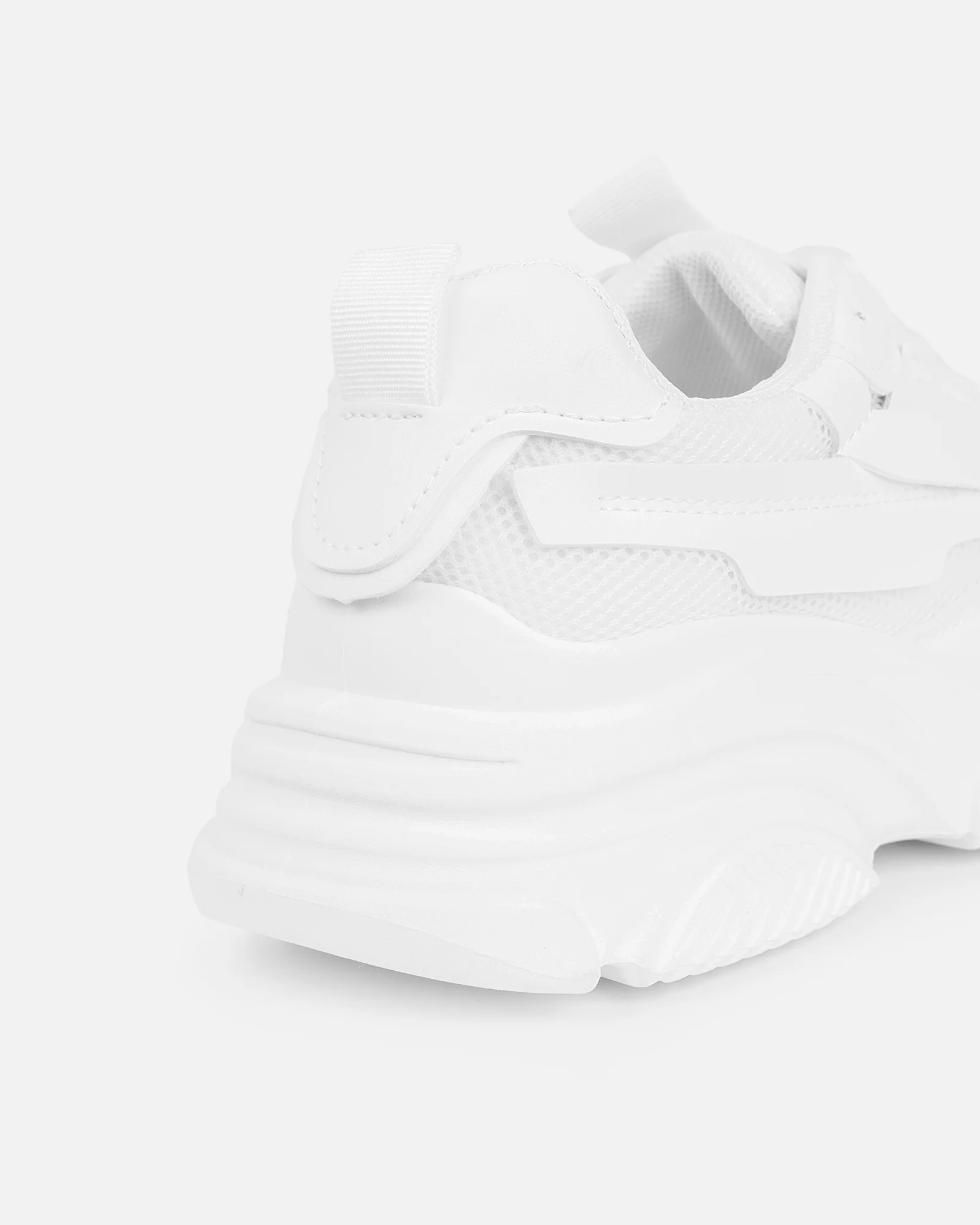 Marvie White Chunky Trainers - Image 3