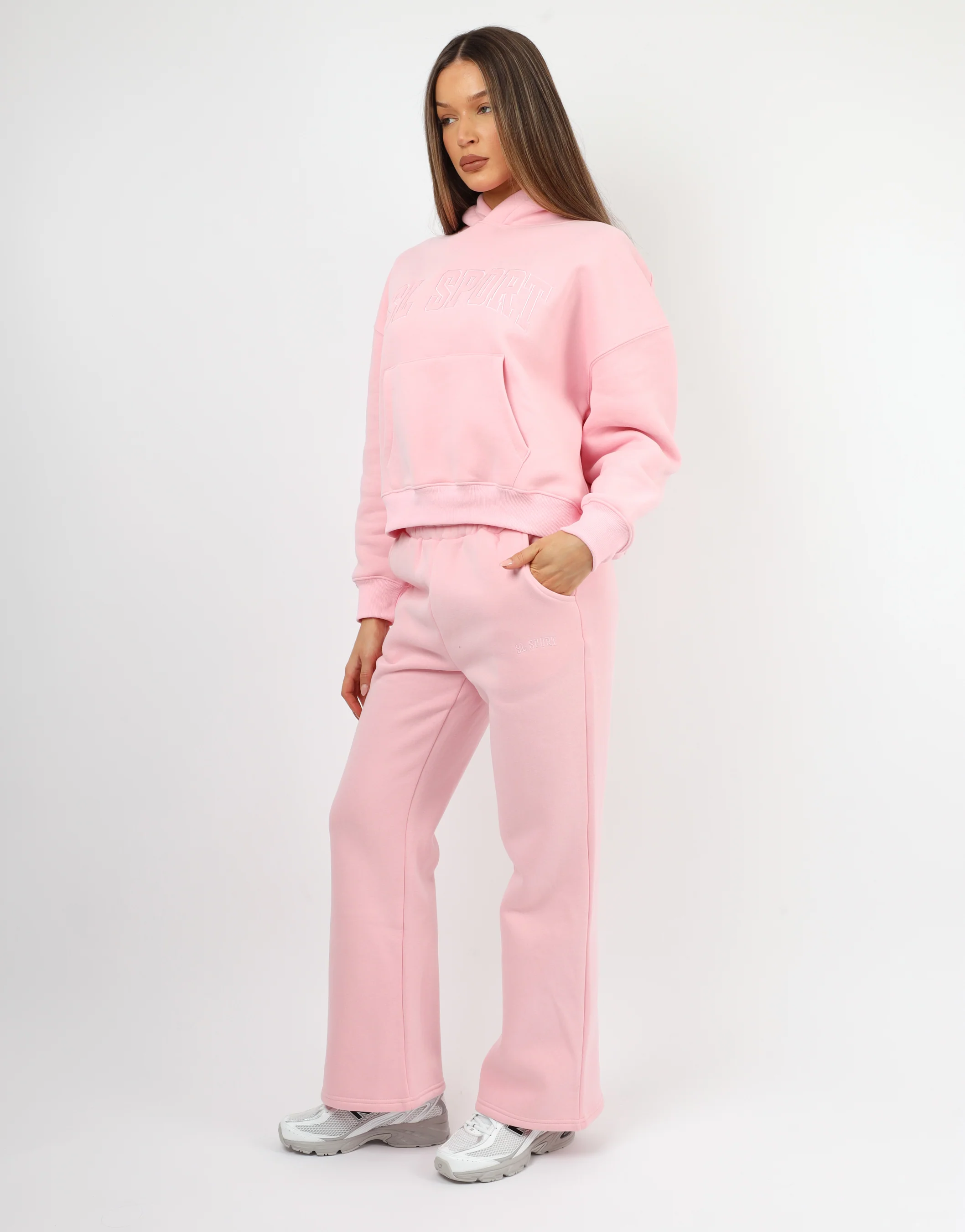 Mykonos Simmi Studios SL Sport Hoodie In Pink - Image 4