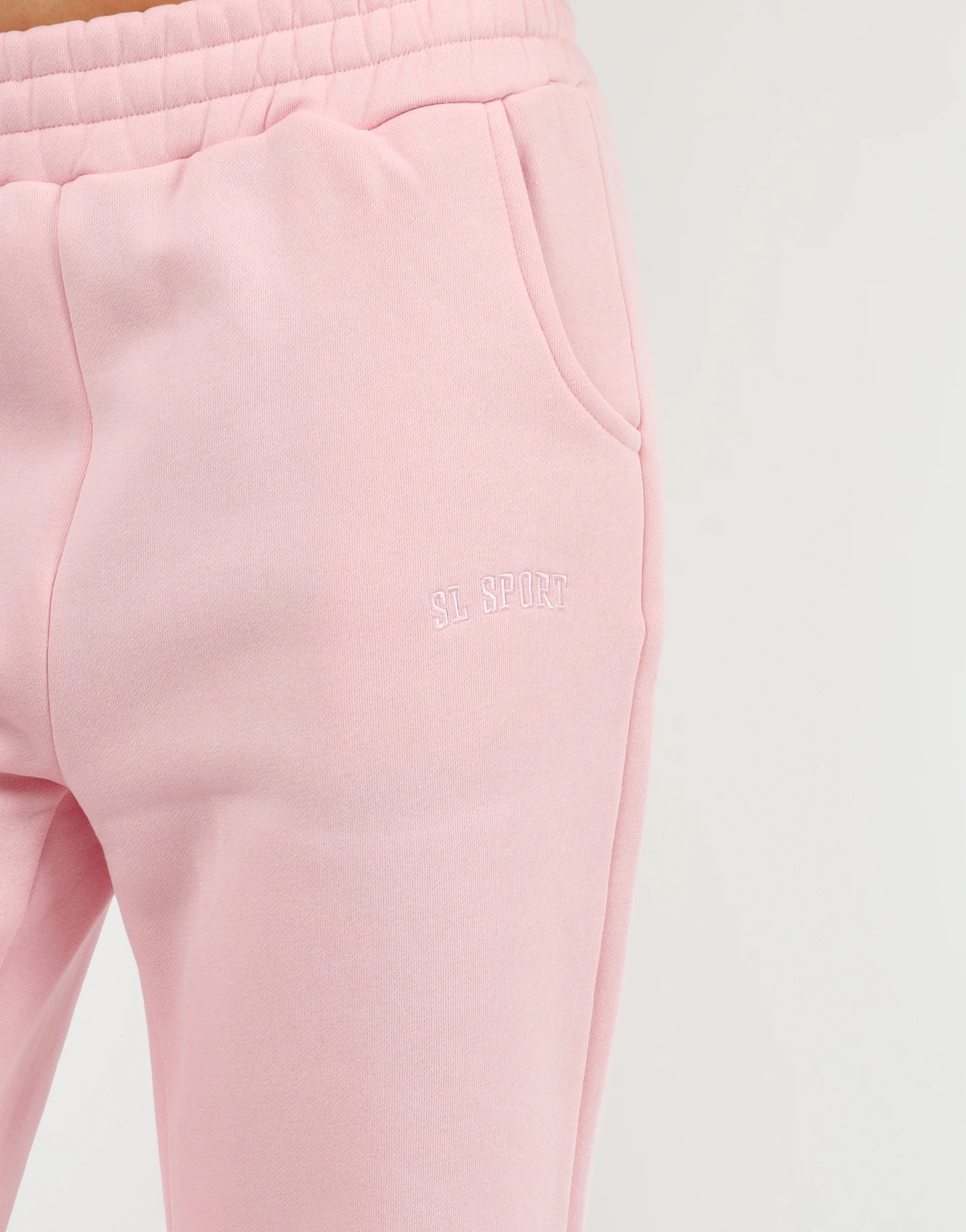 Myla Simmi Studios SL Sport Flared Joggers In Pink - Image 5