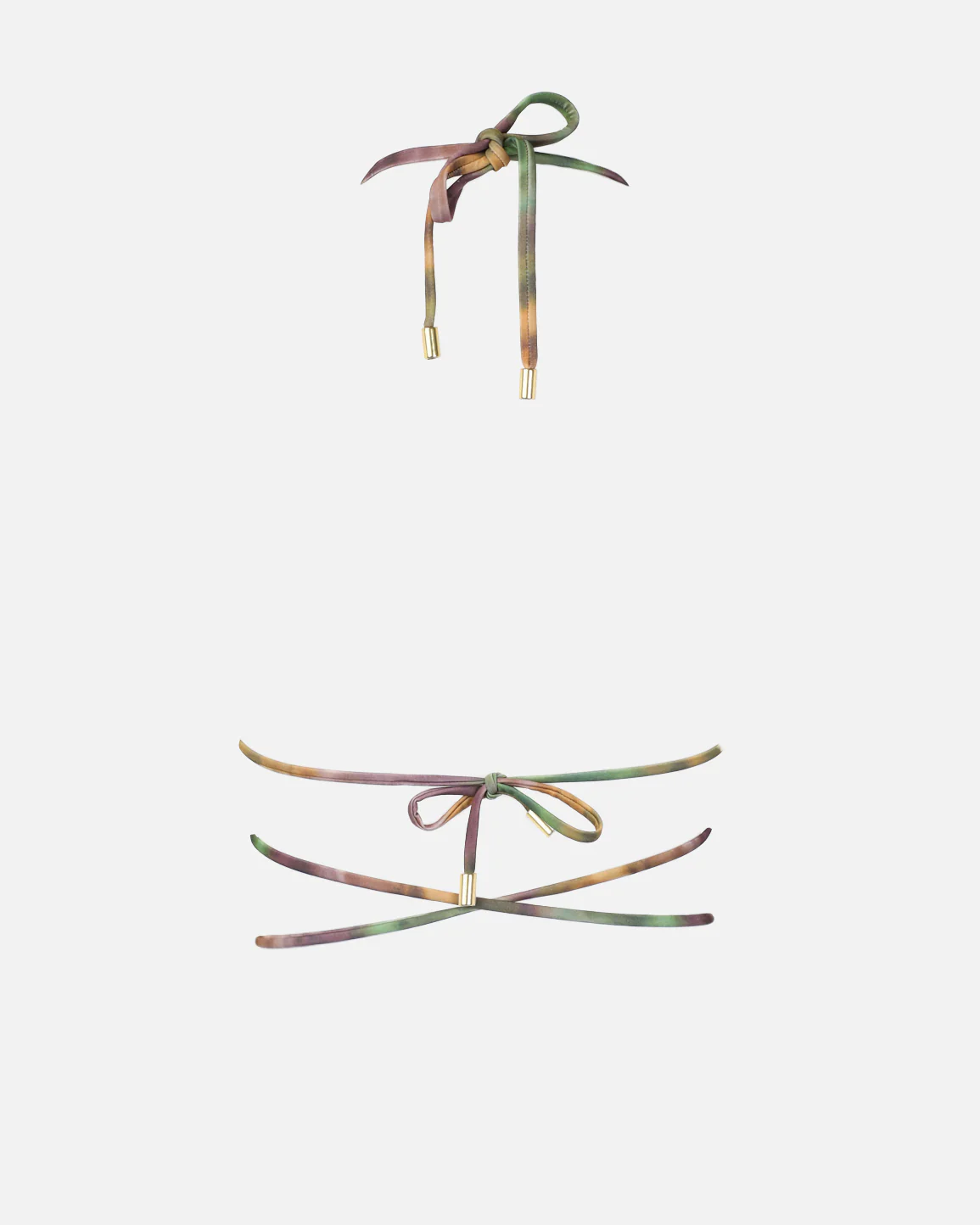 Nalele Animal Print Trim Detail Bikini Top - Image 4