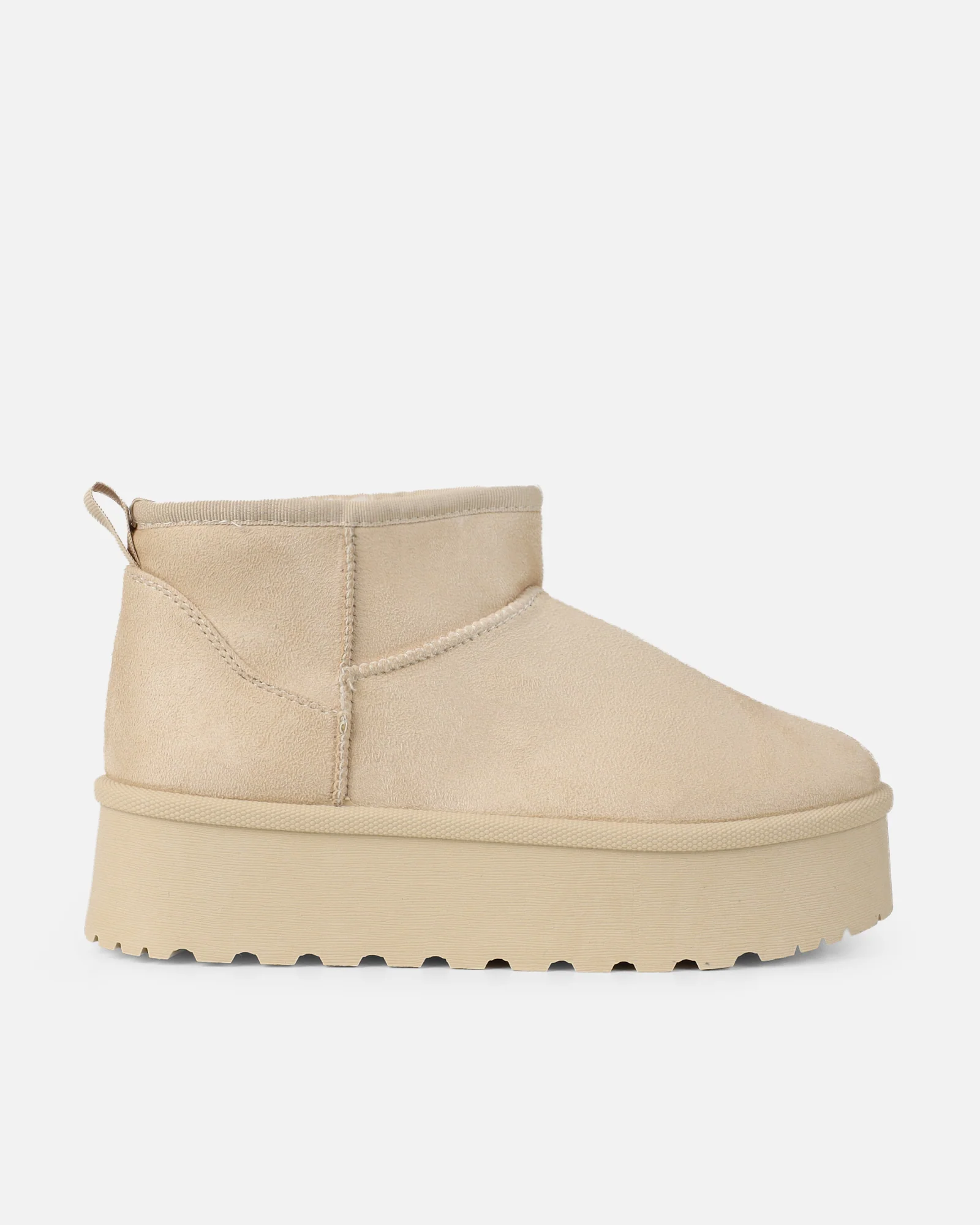 Olly Oat Faux Suede Platform Boots - Image 2